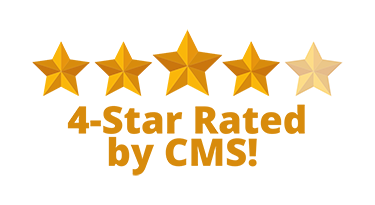 4-Star Rated by CMS! icon